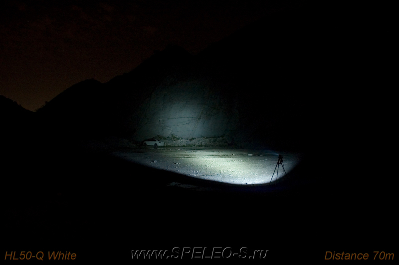 Ferei HL50-Q  Налобный фонарь для охоты с двумя светодиодами (красный + белый) бимшоты фото свет тест фонаревка