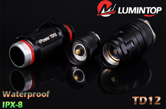 Светодиодный тактический фонарь Lumintop TD-12 VPower R4 купить