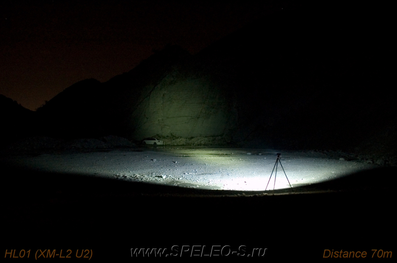 Фонарь налобный аккумуляторный Lumintop HL01 XM-L2 U2 610 lumens фото холодный свет фонаревка тест