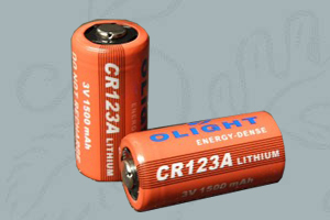 CR123A Olight Lithium 1500mAh  Литиевая батарейка 3.0V
