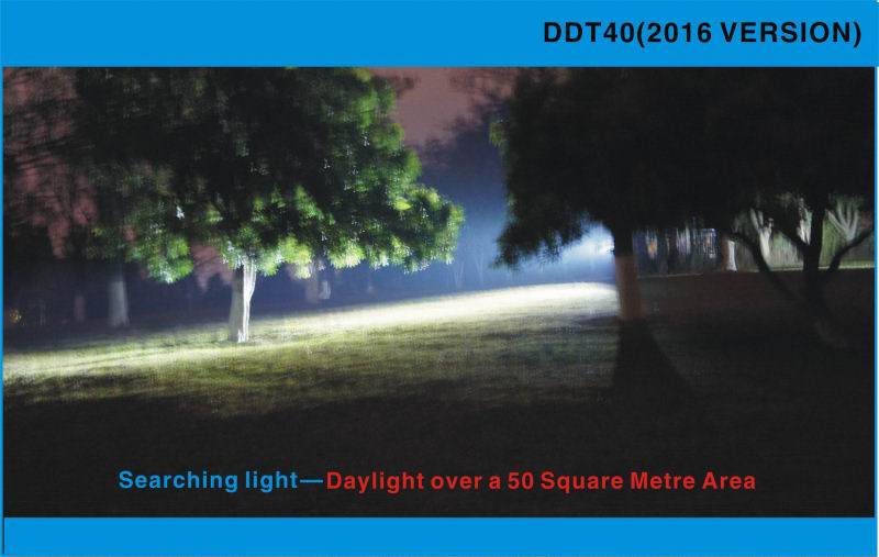 IMALENT DDT40 v.2016 (4200+1180 ANSI люмен)  Самый технологичный и мощный светодиодный фонарь-прожектор обзоры тесты