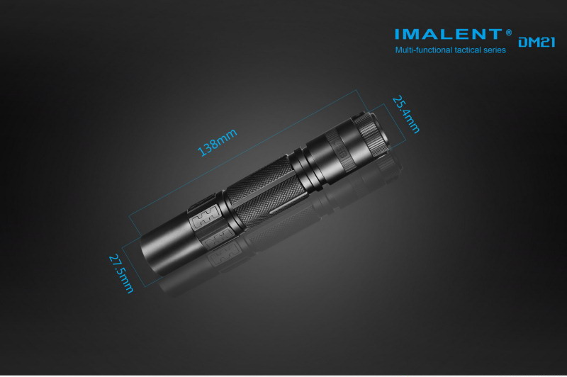 IMALENT DM21 (930 ANSI люмен)  Тактический аккумуляторный фонарь с зарядным устройством и передовым сенсорным управлением форум обзоры тесты