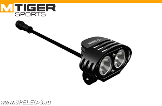 MtigerSports DS Trail  (1800 ANSI люмен)  Мощный налобный фонарь с двумя светодиодами