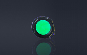 Зелёный фильтр-ED20  Для фонарей диаметром 22-26мм