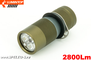Lumintop FW3A-SG (2800 люмен)   Мощный карманный фонарь с заливным широким светом