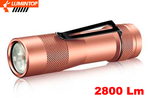 Lumintop FW3A COPPER (2800 люмен)   Мощный карманный фонарь из меди