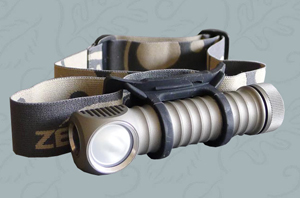 ZebraLight H600F  (XM-L) 712 lumens  Компактный металлический налобный фонарь