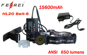 Ferei HL20 Belt-6  Налобный фонарь с выносным аккумулятором