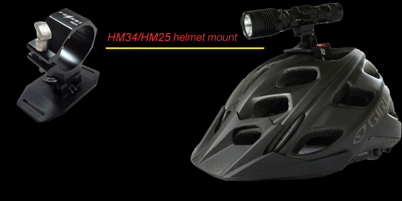 Ferei HM25 Крепление для фонаря на велошлем или каску