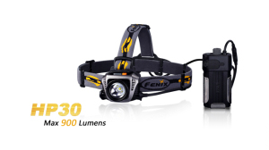Fenix HP30 (XM-L2) 900 lumens   Налобный светодиодный фонарь