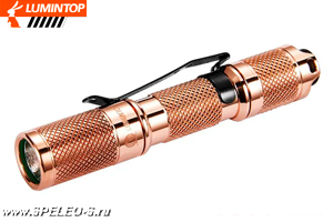 Lumintop Tool AAA Copper (110 ANSI люмен)  Светодиодный фонарь-наключник из меди