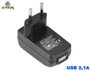 XTAR Сетевой адаптер USB 2,1A