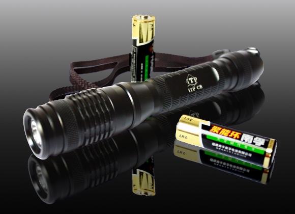 iTP C8 Tactical 230 lumens  Тактический светодиодный фонарь на батарейках АА